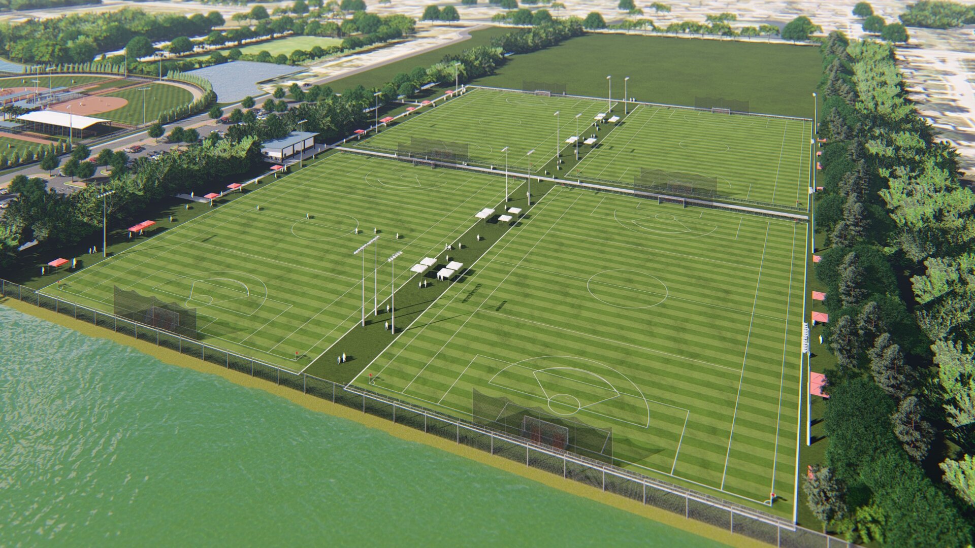 17th Street Park multipurpose fields